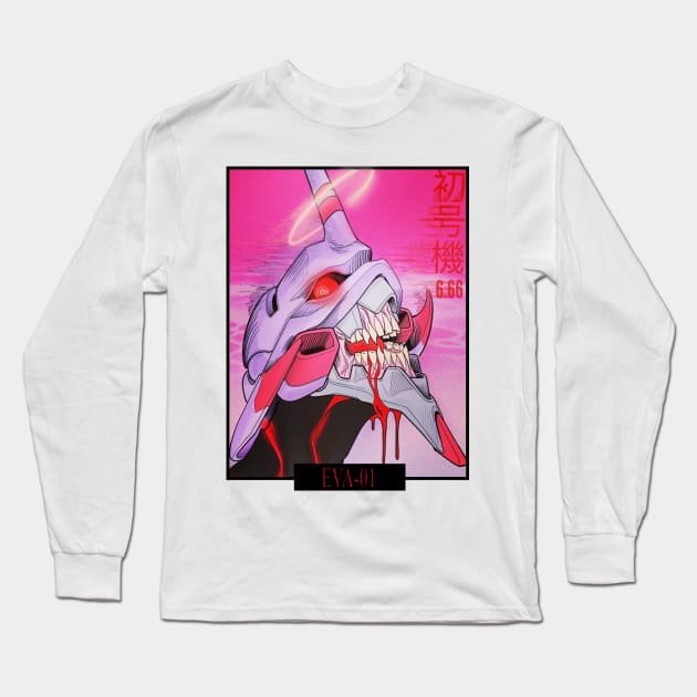 EVA-01 Long Sleeve T-Shirt by GStudio/ART